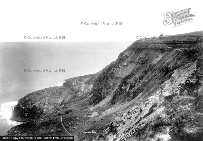 Photo of Ravenscar, The Cliffs 1901