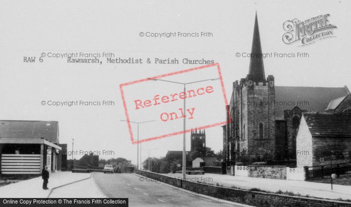 Photo of Rawmarsh, Methodist Church And Parish Church c.1965