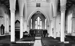 Parish Church Interior c.1965, Rawmarsh