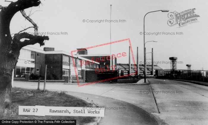 Photo of Rawmarsh, Stell Works c.1965