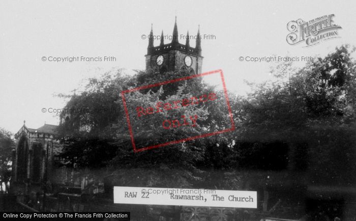 Photo of Rawmarsh, The Church c.1965