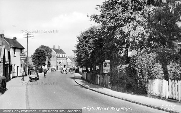 Photo of Rayleigh, High Road c.1950
