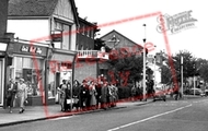 High Street, Bus Queue 1957, Rayleigh