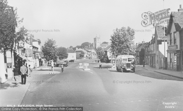 Photo of Rayleigh, High Street c.1950