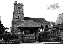 Holy Trinity Church c.1960, Rayleigh