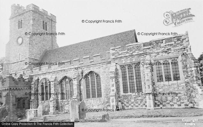 Photo of Rayleigh, Holy Trinity Church c.1960