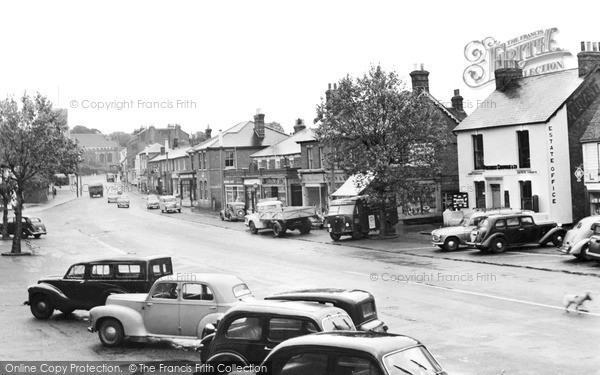 Photo of Rayleigh, The High Street c.1957