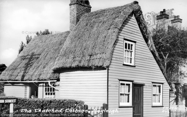 Photo of Rayleigh, The Thatched Cottage c.1950