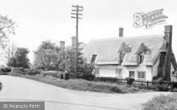 Hall Green Cottages c.1955, Rayne