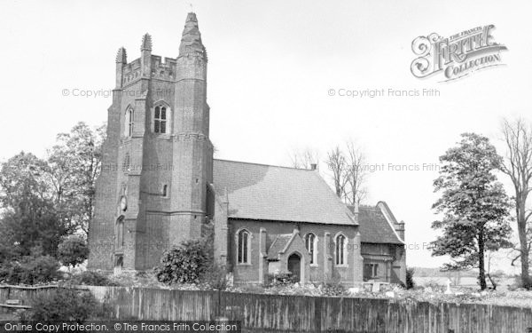 Photo of Rayne, The Church c.1955