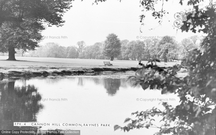 Photo of Raynes Park, Cannon Hill Common c.1955