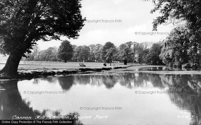 Photo of Raynes Park, Cannon Hill Common c.1955
