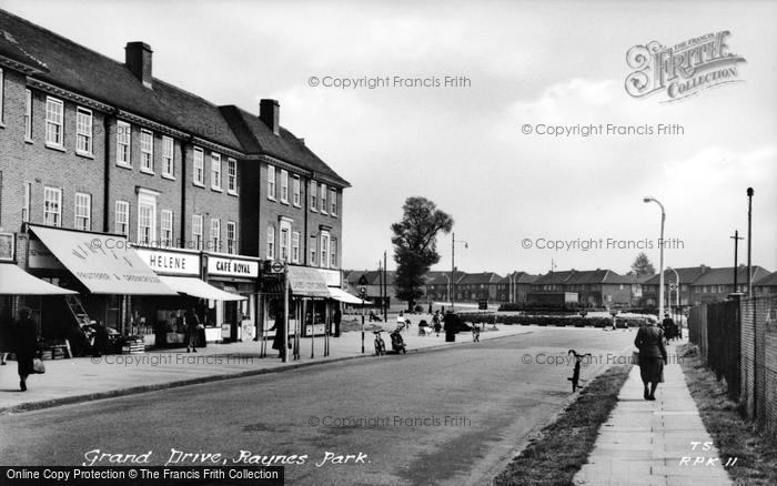 Photo of Raynes Park, Grand Drive c.1955