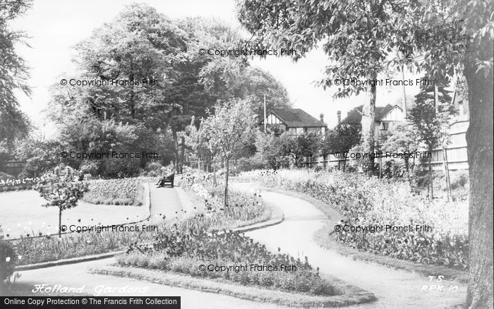 Photo of Raynes Park, Holland Gardens c.1955