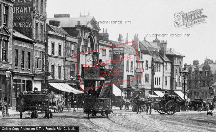 Photo of Reading, Broad Street 1893