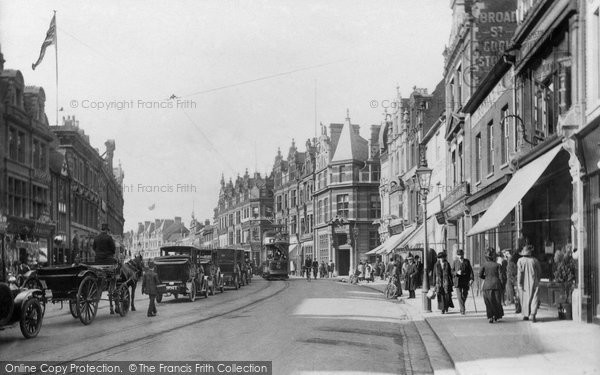 Photo of Reading, Broad Street 1913