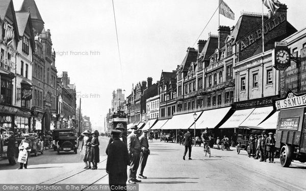 Photo of Reading, Broad Street 1923
