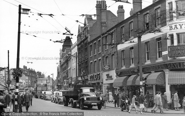 Photo of Reading, Broad Street 1954