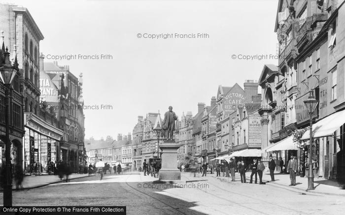 Photo of Reading, Broad Street c.1895