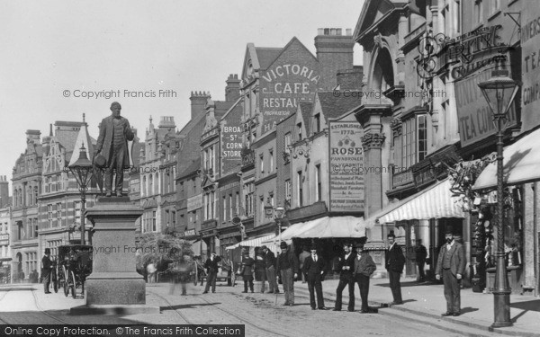 Photo of Reading, Broad Street c.1895