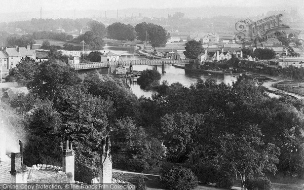 Photo of Reading, Caversham Bridge c.1890