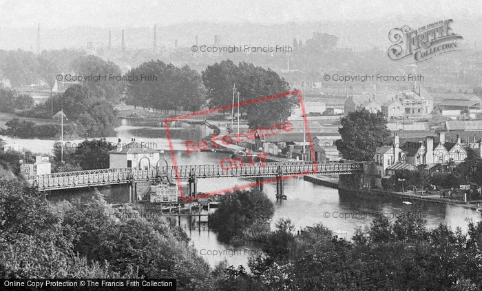 Photo of Reading, Caversham Bridge c.1890