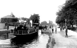 Caversham Lock 1912, Reading
