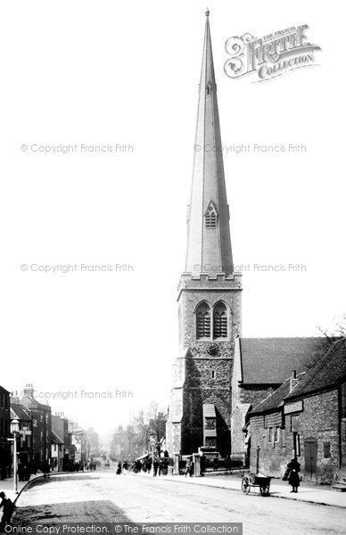 Photo of Reading, Church Of St Giles 1896