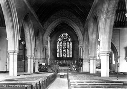 Church Of St Giles, Interior 1896, Reading