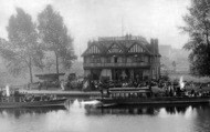 East's Boathouse, Thameside c.1890, Reading