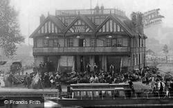 East's Boathouse, Thameside c.1890, Reading