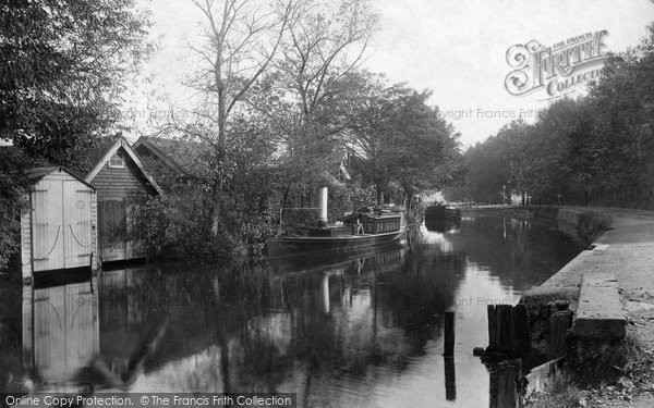 Photo of Reading, Entrance To Caversham Lock 1913