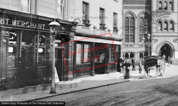 Photo of Reading, Fleming's Carriage Manufactory, Friar Street c.1890