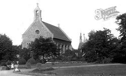 Forbury Gardens, St James' Church 1893, Reading