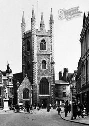 Friar Street And St Laurence's Church 1923, Reading