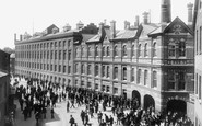 Reading, Huntley and Palmers Factory c1900