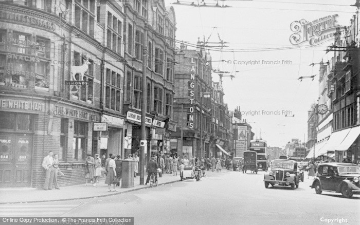 Photo of Reading, Oxford Road c.1955