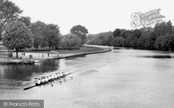 River Thames And Promenade c.1955, Reading