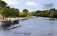 River Thames And Promenade c.1955, Reading