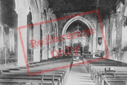 St Laurence's Church Interior 1896, Reading