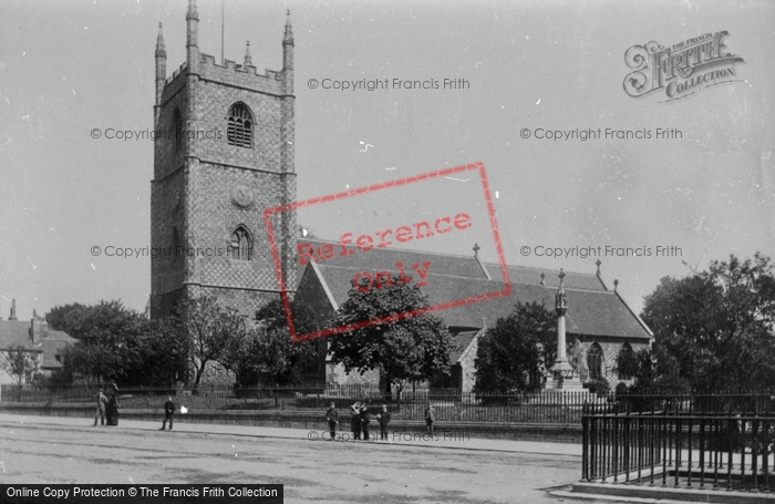 Photo of Reading, St Mary's Church 1893