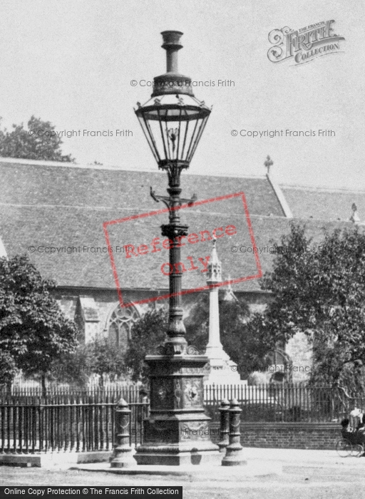 Photo of Reading, Street Lamp 1890