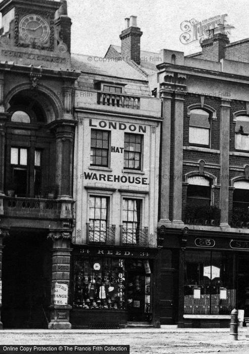 Photo of Reading, The London Hat Warehouse c.1880