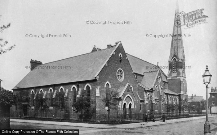 Photo of Reading, The Wesleyan Chapel 1890