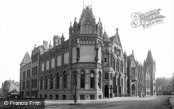 Town Hall c.1880, Reading