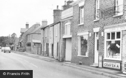 Melton Road, Post Office And Stores c.1955, Rearsby