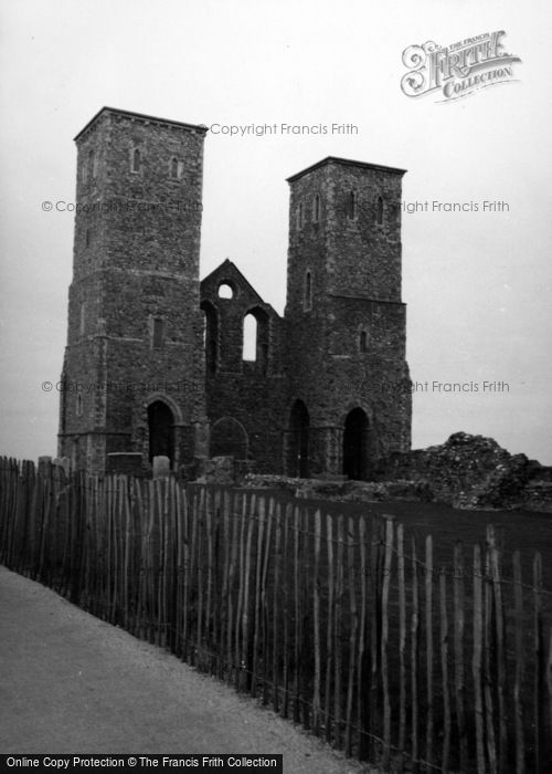 Photo of Reculver, St Mary's Church 1954