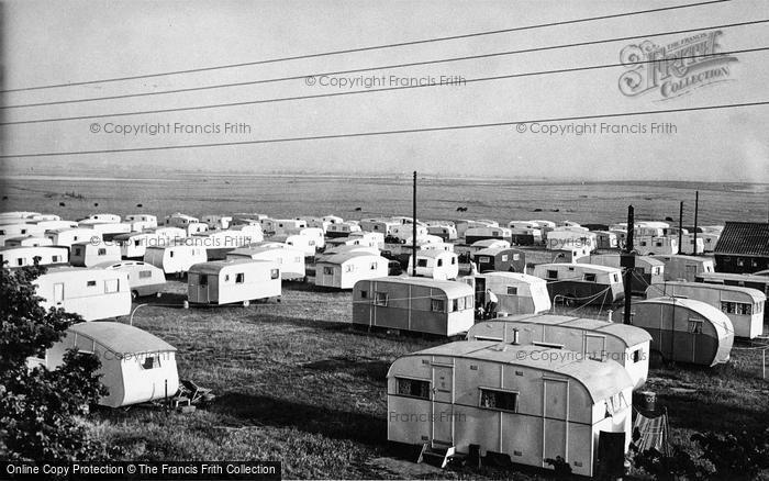 Photo of Reculver, The Municipal Camping Site c.1955