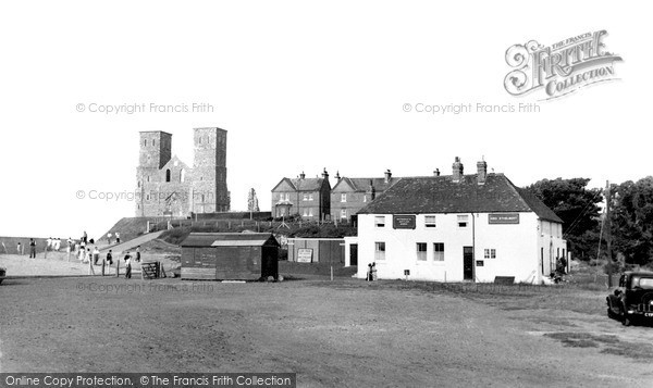 Photo of Reculver, the Tower c1950