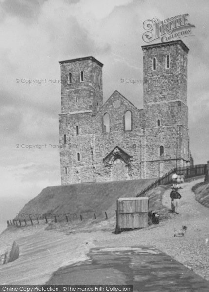 Photo of Reculver, The Towers c.1955